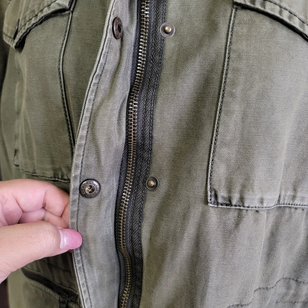 Levi's jacket size L Green military color - Picture 7 of 14